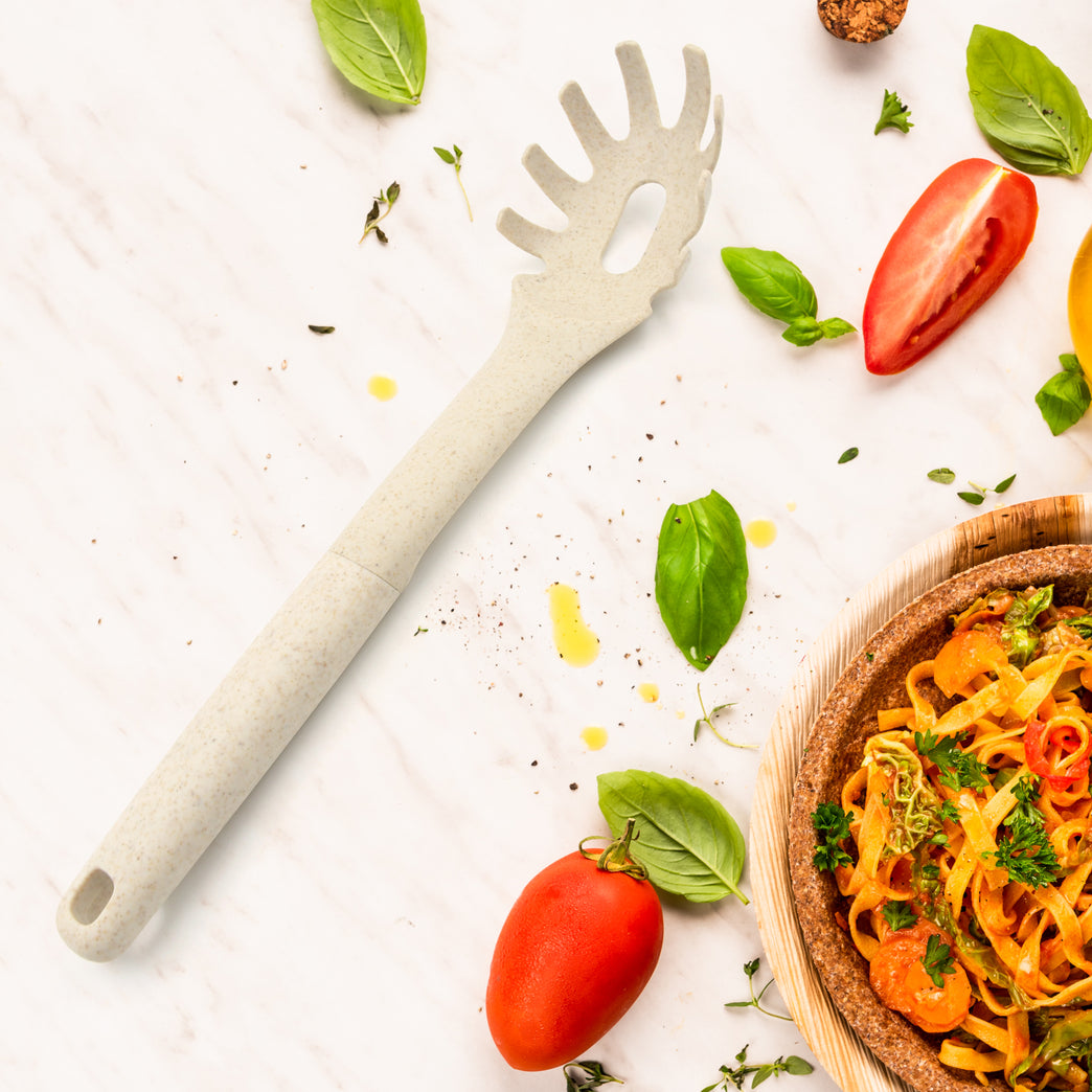 Plastick Kitchen Accessories Whisk Pasta Spoon Soup Spoon Heat Resistant Non Stick Spoons Kitchen Cookware Items (1 Pc )