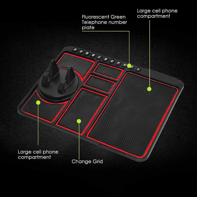 Car Dashboard Mat Mobile Phone Holder Mount