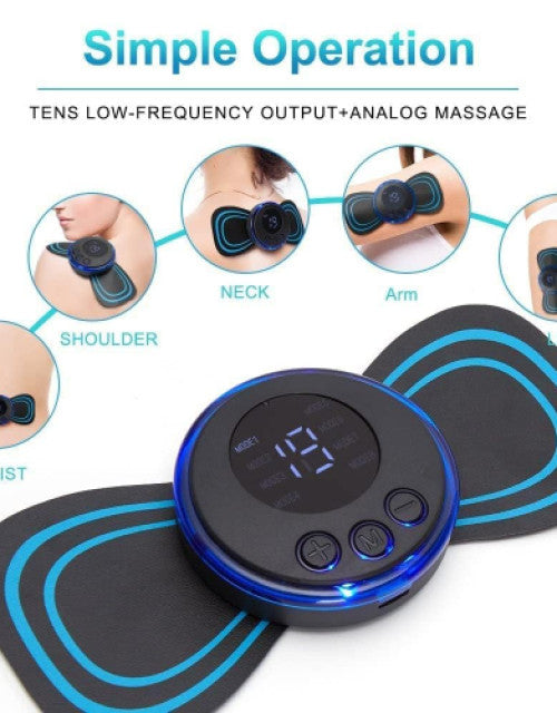 Massager Back Full Body Muscle Stimulator Pain Relief Device