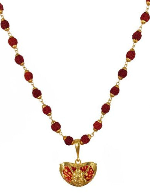 Gold Plated Pendant with Chain