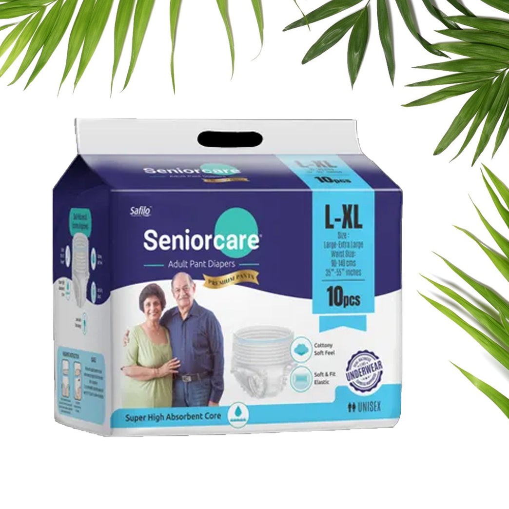 0963 Large - Extra Large Senior Care Adult Pull Up Diaper Pants (Waist Size (90-140 Cm 35 -55 Inch) Adult Diapers ( Large - Extra Large L-xl10pc)