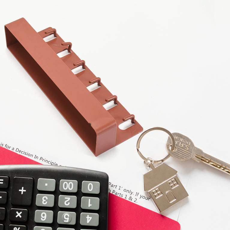 4612 Key Holder Multiuse 6 Hook Stand For Home Bathroom Use Stand