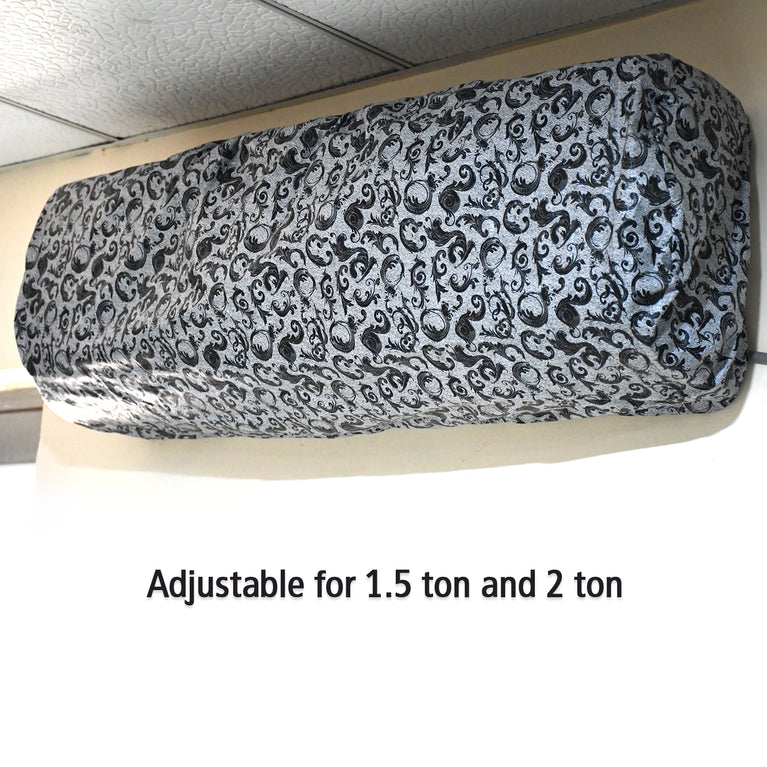 7207 Stretchable Ac Cover Protection From Dusts Insects And Corrosion Winter Friendly Cover