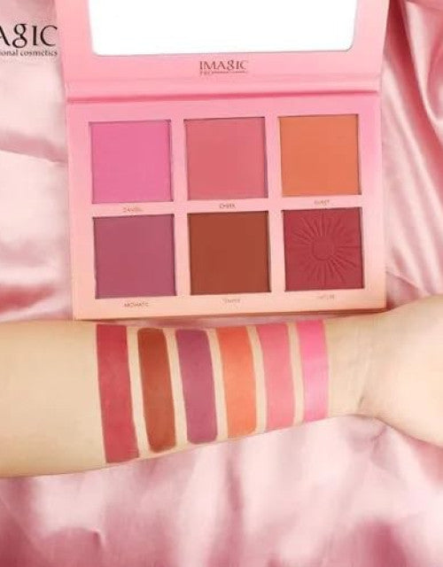 Pigmented Blusher For A Natural Finish | Suitable For All Skin Type | 6 Multi Shades