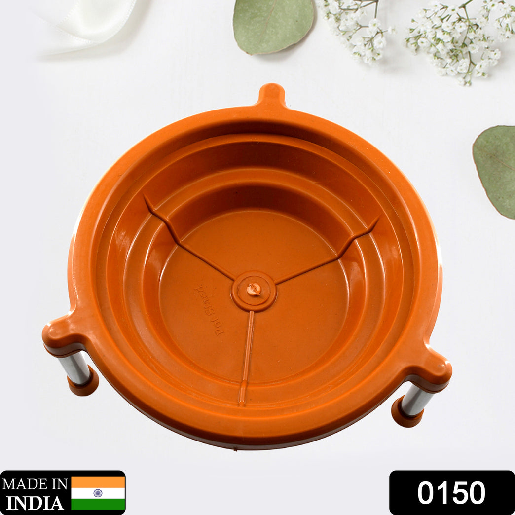 0150 Multipurpose Matka Stand Plant Pot Water Pot Stand Plastic For Home Kitchen (1pc)