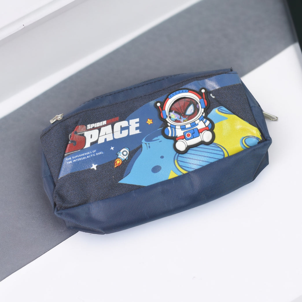 Pencil Pouch With Zipper (1 Pc 2 Compartment)