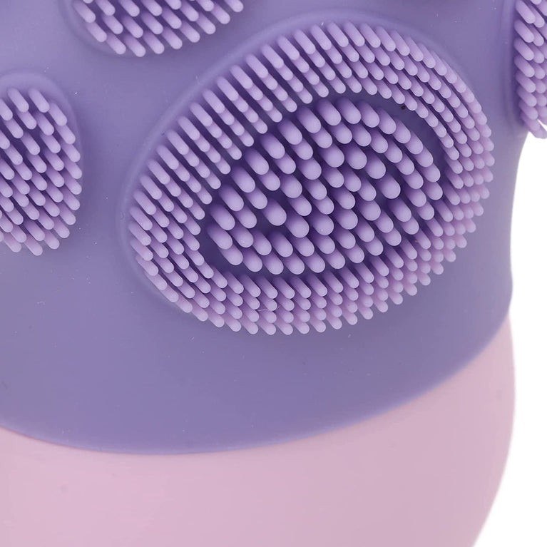 1226 Non Slip Silicone Face Ice Cubes Easy Grip New Unique Shape Ice Roller Base Reusable For Beauty ( 1 Pc )