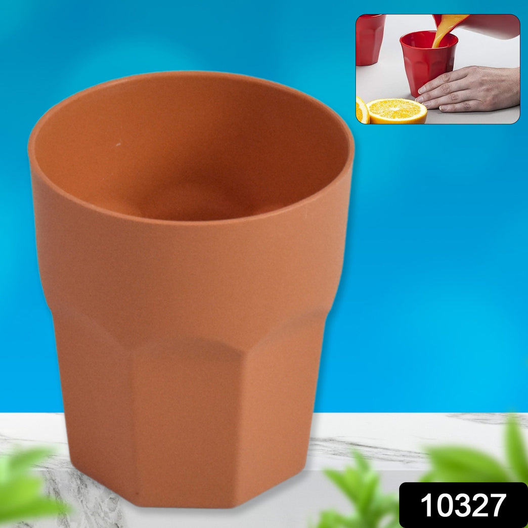 Plastic Tumblers Lightweight Cups Glass Reusable Serving Drinking Cups (1 Pc)