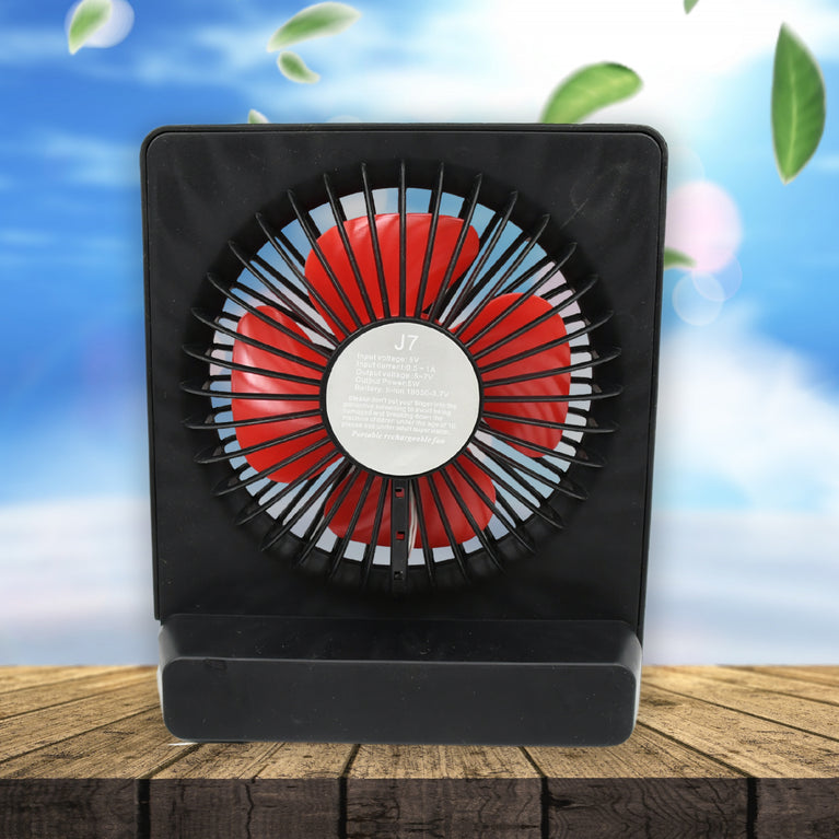 8890 Portable Desk Fan Table Fan 1 Step Speed Setting Fan Personal Desk Fan Suitable For Office School Home Use
