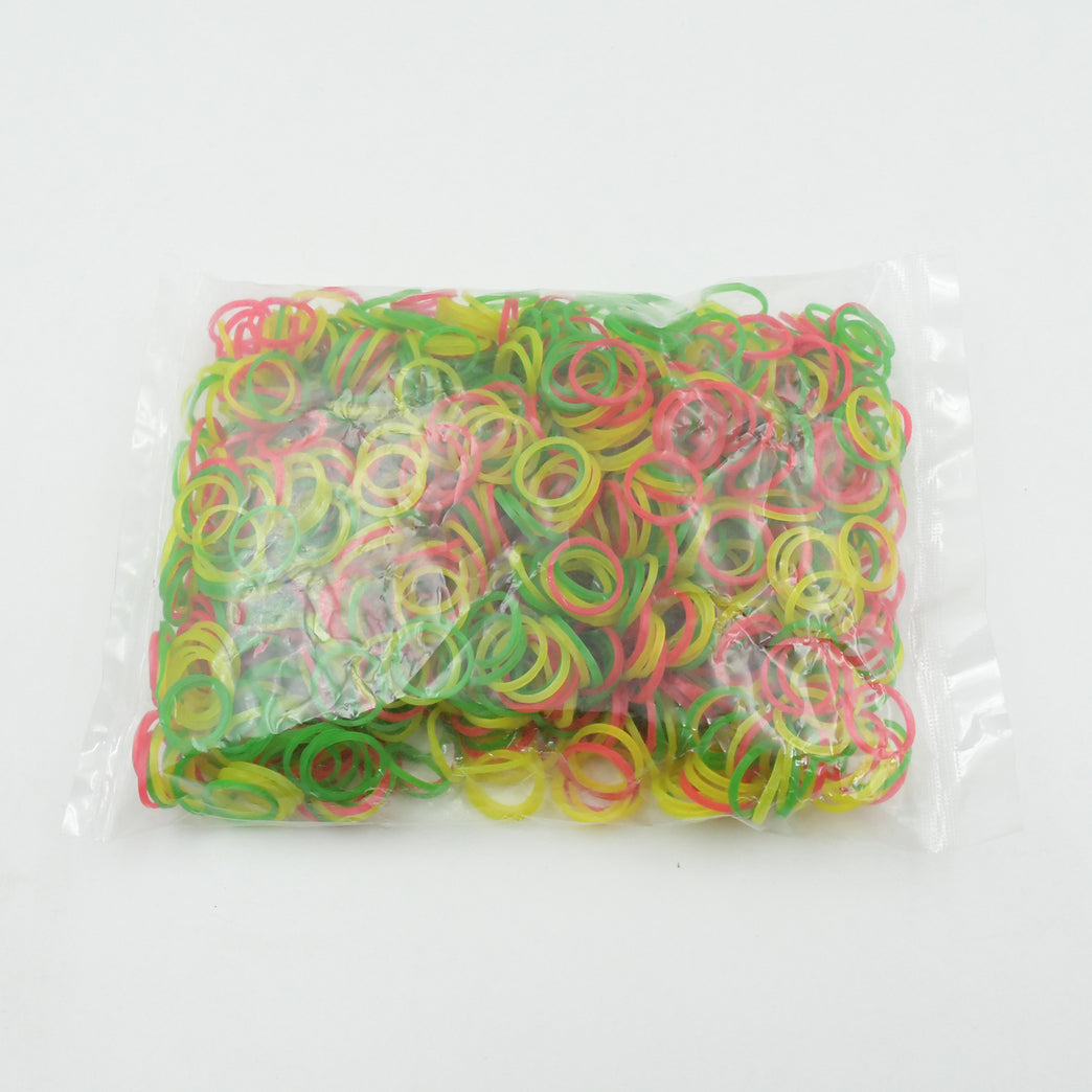 4354 Rubber Band For Officehome And Kitchen Accessories Item Products Elastic Rubber Bands Flexible Reusable Nylon Elastic Unbreakable For Stationery School Multicolor (0.5 Inch 50 Gm)