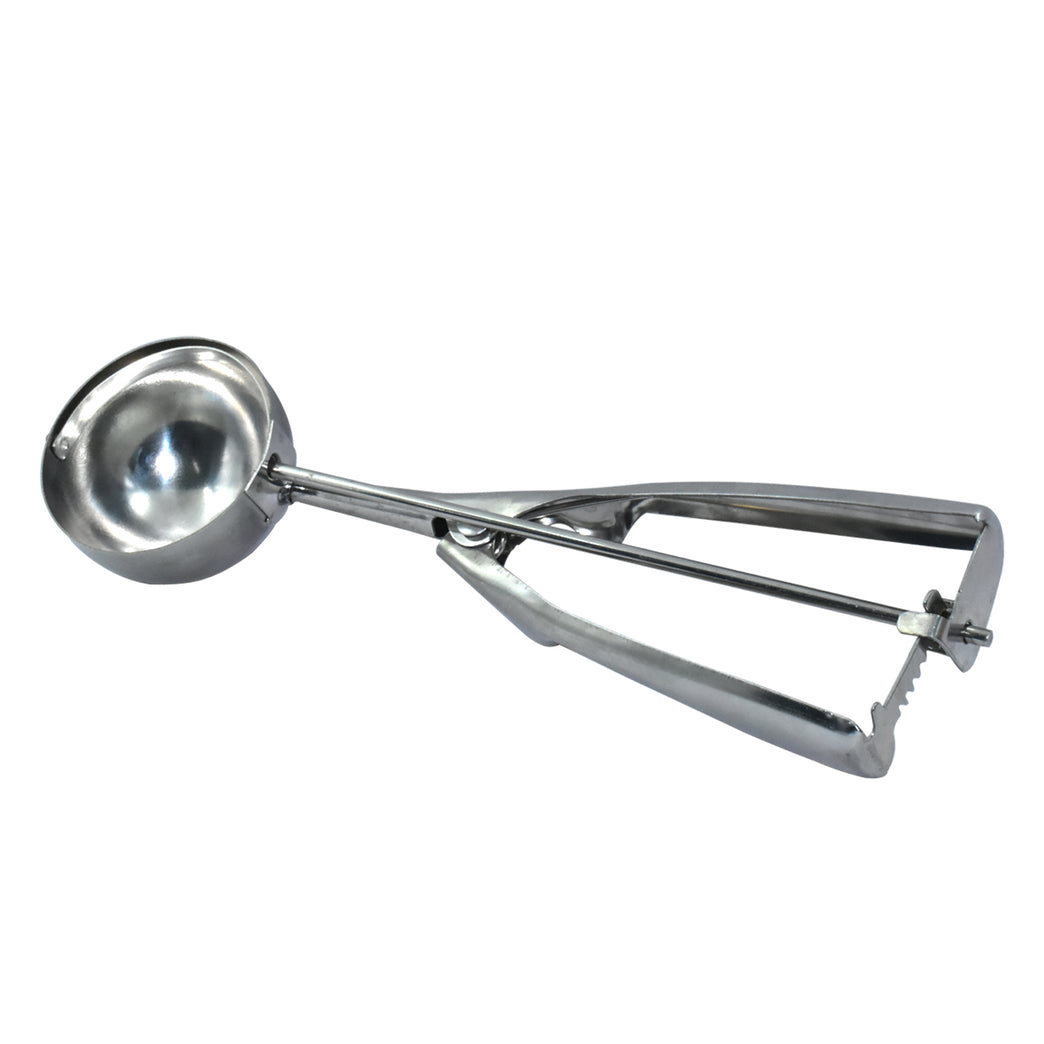 2408 Ice Cream Serving Scoop Stainless Steel Premium Quality Ice Cream Serving Spoon Scooper With Trigger Release ( Small )