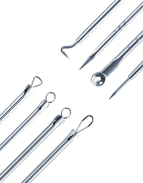 Stainless Steel Blackhead Remover Pimple Blemish Extractor Remover Tool Set