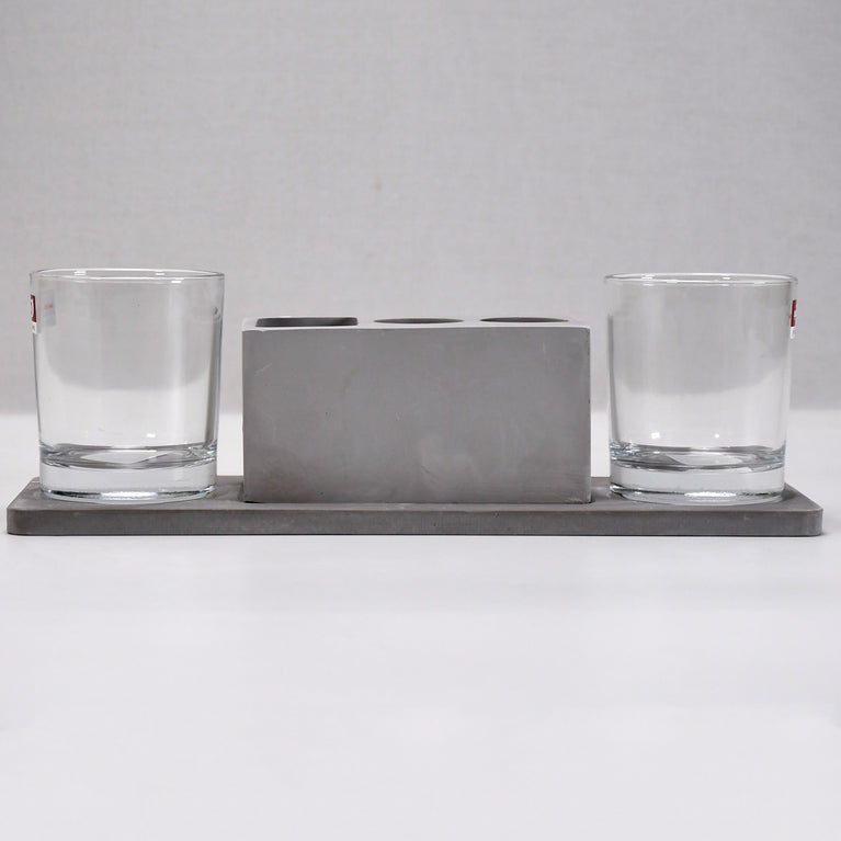 5223 2wine Glass Marbal Holder New Attractive Design For Hotel Cafes Use