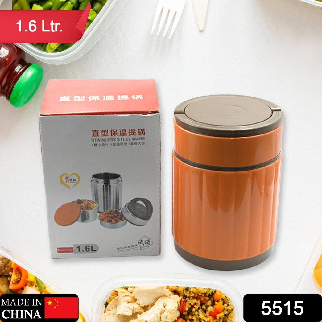 5515 Leak-proof Thermos Flask For Hot Food Warm Soup Cup Vacuum Insulated Lunch Box Food Box For Thermal Container For Food Stainless Steel