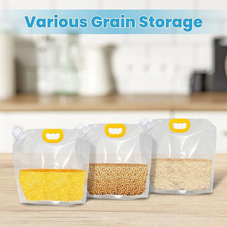 Airtight Refrigerator Storage Bags Food Storage Bag (25x21 Cm 1 Pc)