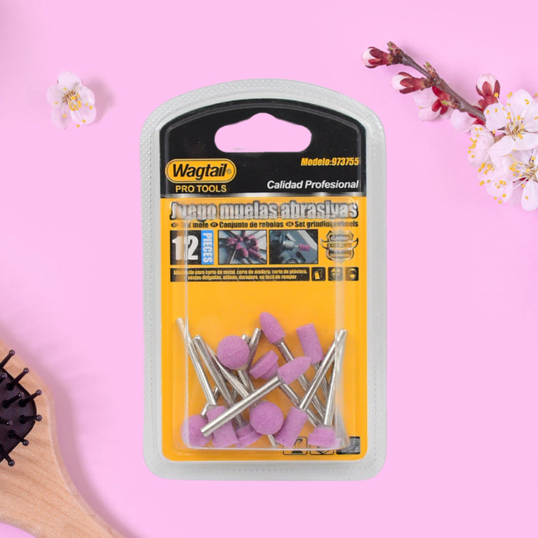 Grinding Wheels Head Grinding Head (Different Design 12 Pcs Set)