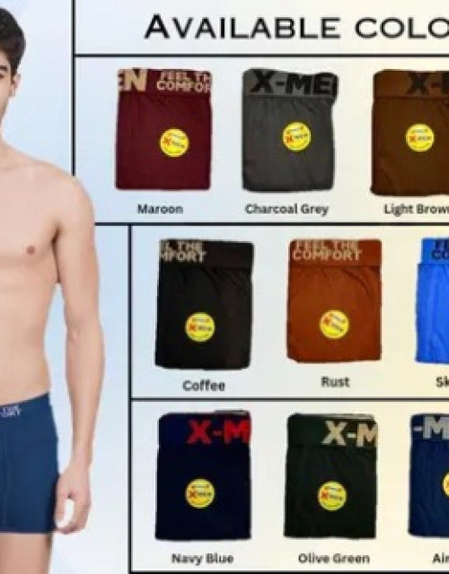 X-MEN Men's Cotton Underwear (Pack of 3)