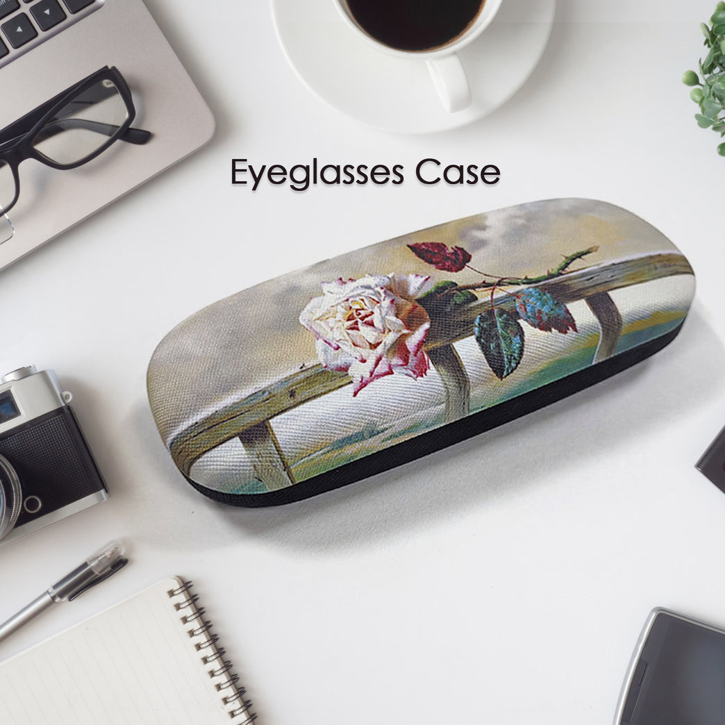 Flowers Decorative Glasses Case Eyeglasses Storage Box (1 Pc Mix Color)