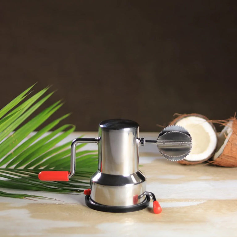 5216 Coconut Scrapers Machine Manual Steel For Home Kitchen Use