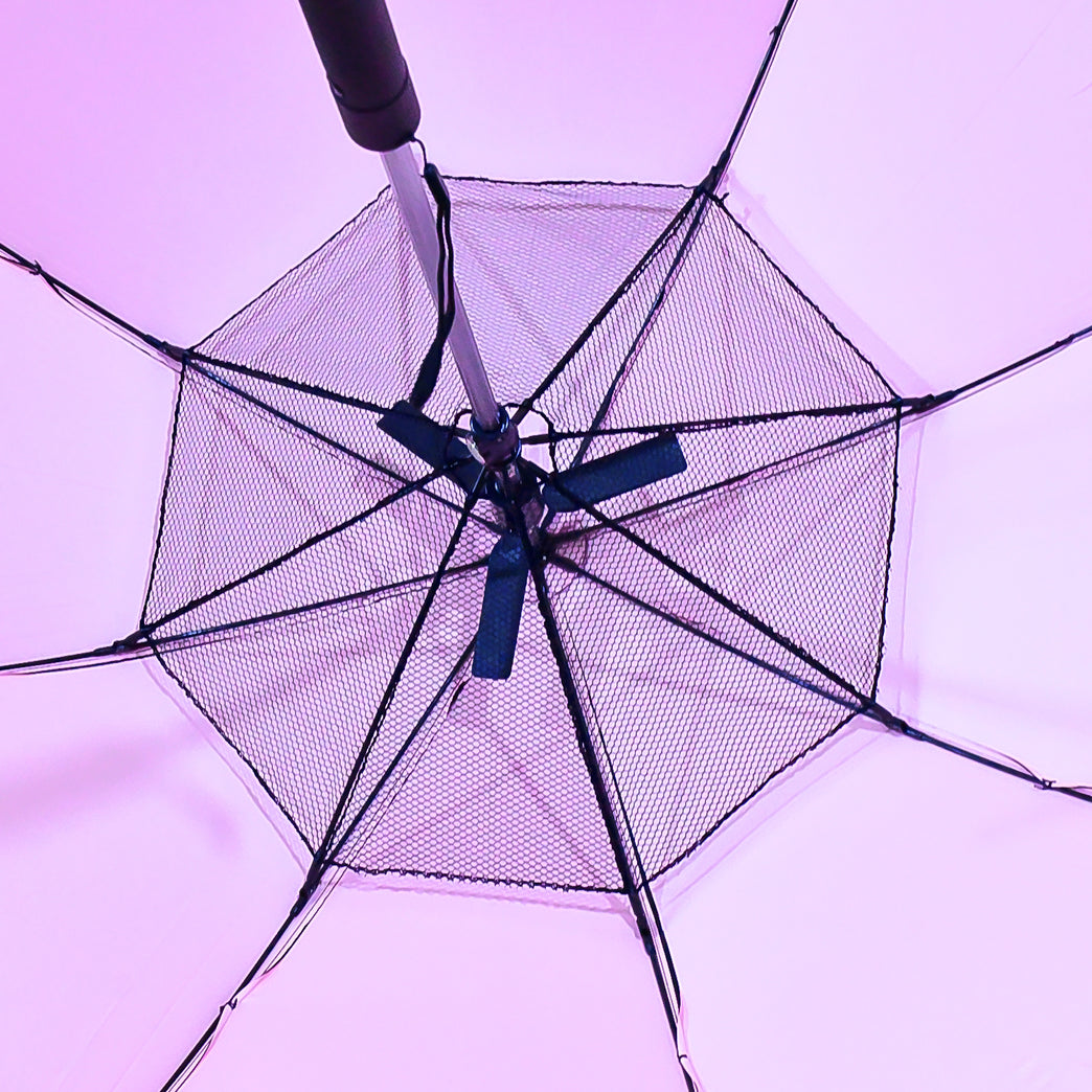 Sun Umbrella With Inside Fan Power Bank Umbrellas For Summer (1 Pc)