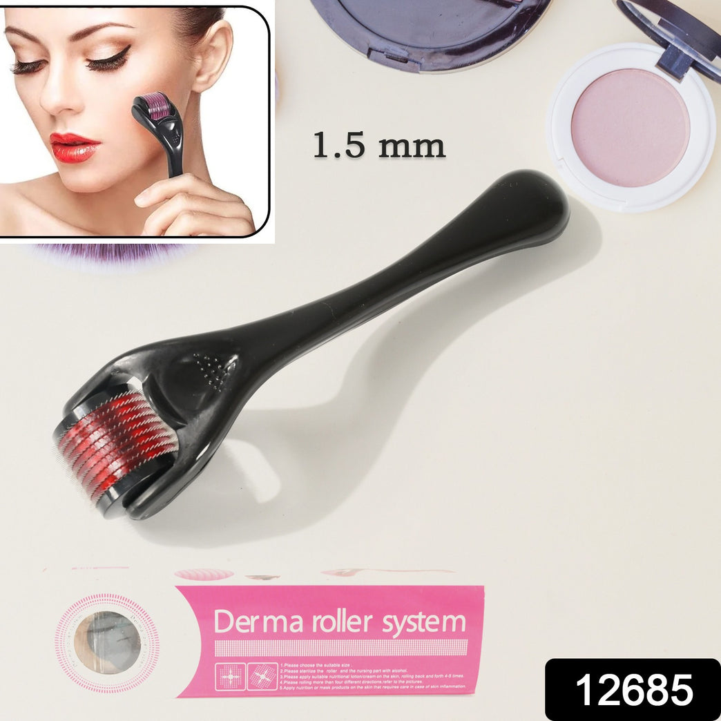 Derma Roller Anti Ageing And Facial Scrubs Polishes Scar Removal Hair Regrowth (1.5 Mm)