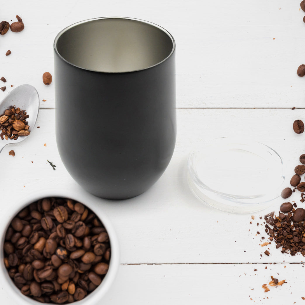 12511 Stainless Steel Vacuum Insulated Travel Mug Car Coffee Mug Glass With Lid Reusable Thermal Cup For Coffee Car Travel Beach Camping Hiking Hunting Fishing Drinks Coffee Tea Mug Outdoor Home Office (1 Pc)