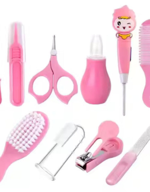 10pcs Set Mini Baby Nail Scissors Safety Manicure Pedicure Set Newborn Nail Cutter
