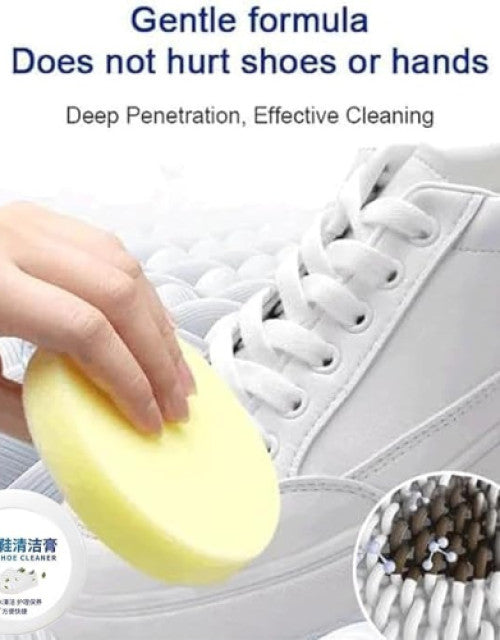 120g White Shoes Cleaning Cream Stains Remover