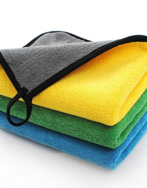 100% Microfiber cleaning cloth detailing polish Towel Car Wash microfibra toalla microfiber towel