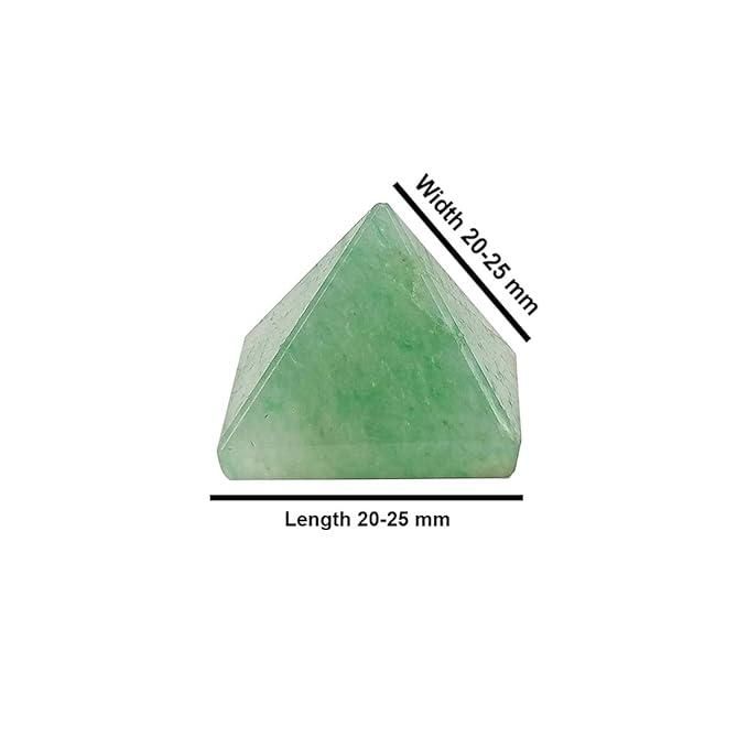 Green Jade Crystal Pyramid