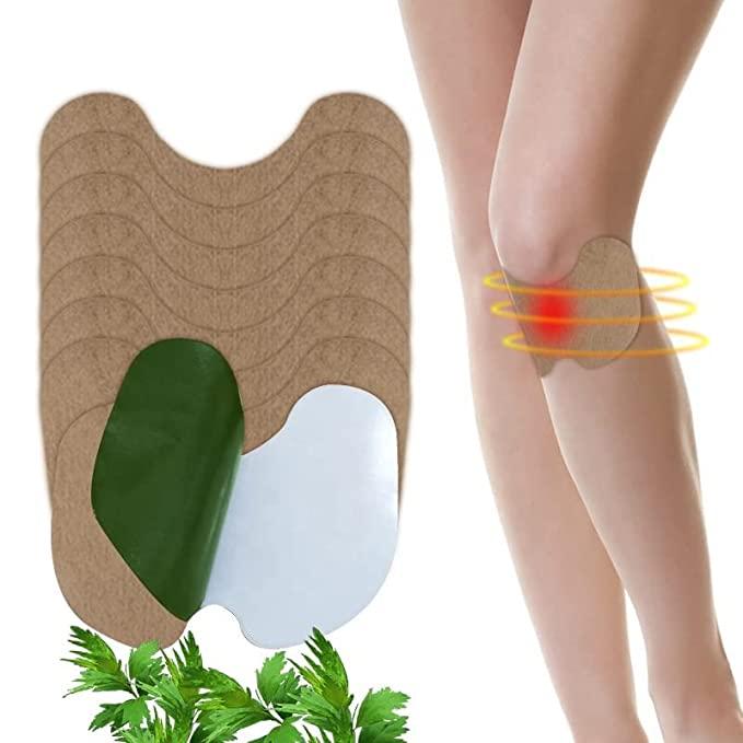 4beauty Therapy Herbal Knee Plaster Sticker Pain Relief and Inflammation Patches Joint Knee Relief Patches Kit Natural Wormwood Extract Sticker Knee Pain Relief Patches For Men Women Pack Of (10)