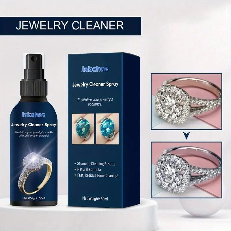 Cleaner Spray for Metal Gold Gemstones (Pack of 2)