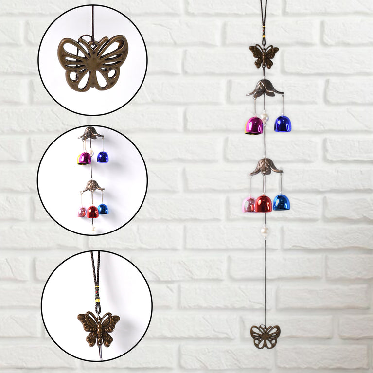 Decorative Wind Chimes Outdoor Hanging Dragonfly Wind Chime (1 Pc)