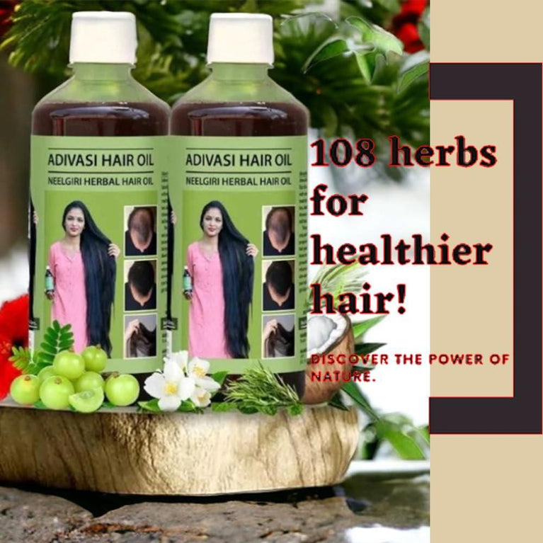 Adivasi Neelgiri Herbal Hair Oil 125ML (PACK�OF�2�)