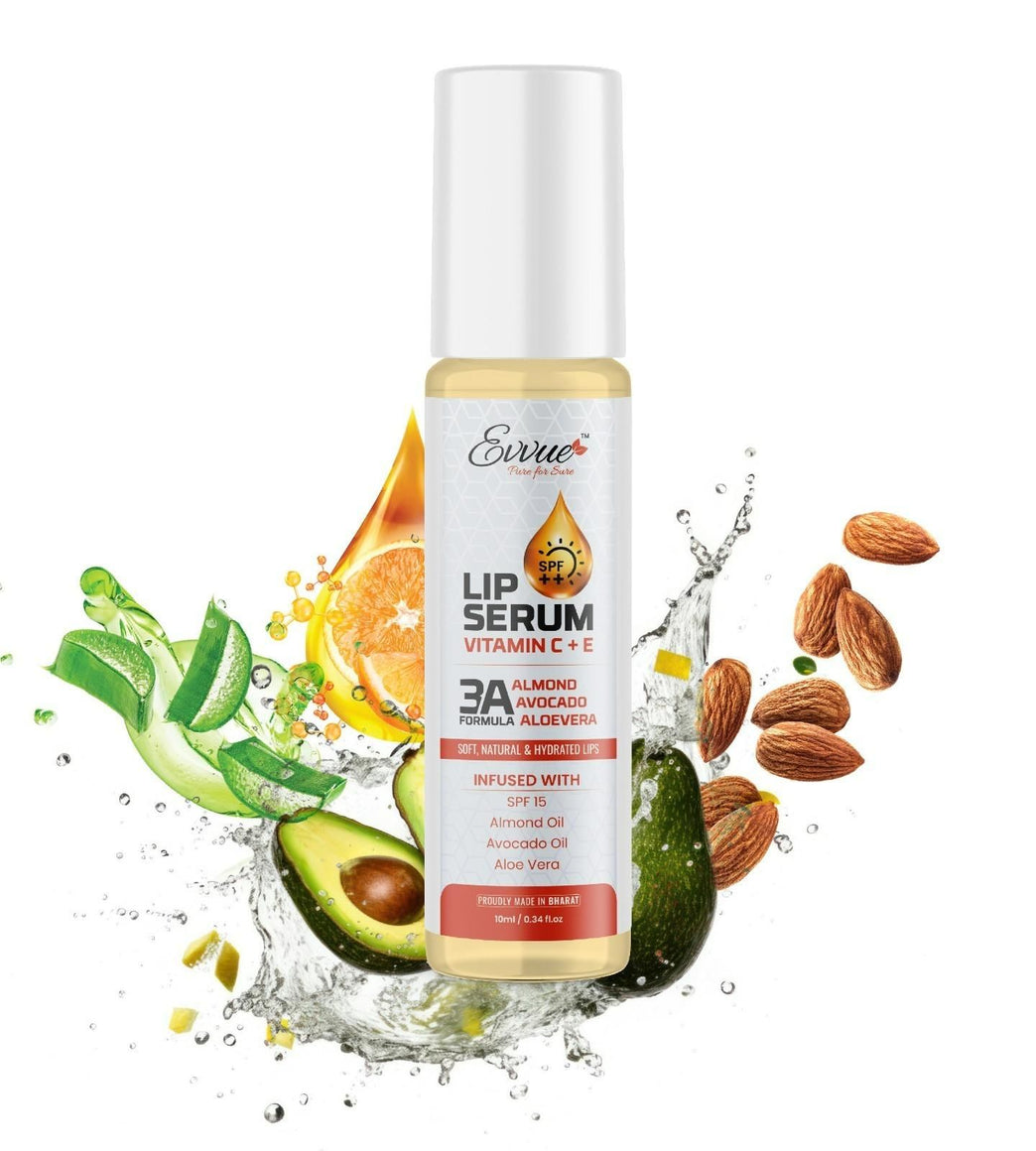 EVVUE Vitamin C + E Lip Serum Oil (10ml)