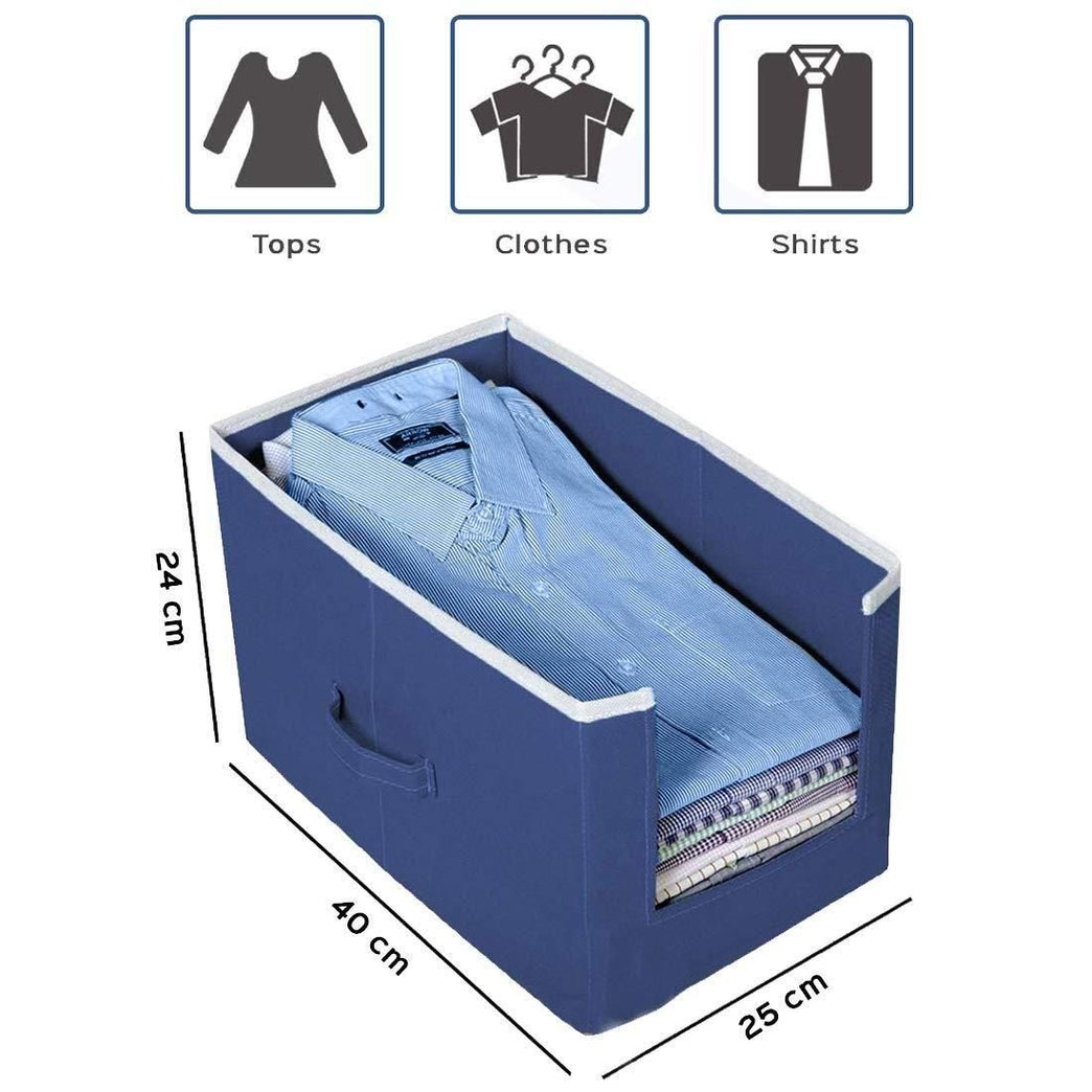 Closet Organizer-Foldable Shirts and Clothing Organizer Stackers(Pack of 6)