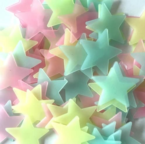 100 pcs Glow in the Dark Stars Wall Stickers