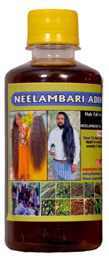 Donnara Organics Adivasi Neelambari Hair oil Herbal Hair Oil for Long & Strong Hair Oil (60 ML)