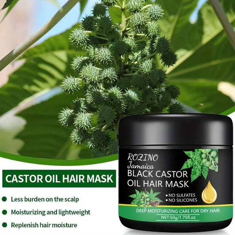 Black castor Oil Hair Mask 50gm Each Pack of 2