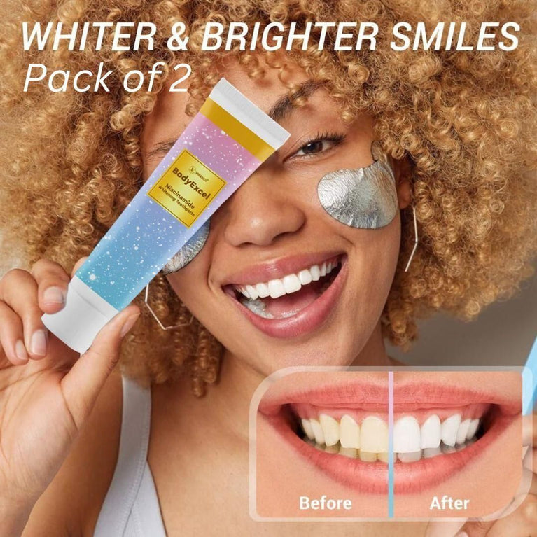 Niacinamide Whitening Toothpaste 150g (Pack of 3)