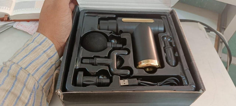 Portable Gun Shaped Muscle Massager