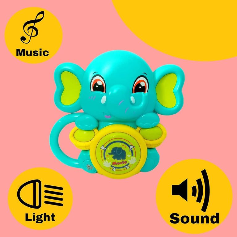 Elephant Musical Instrument Drum Toy for Kids