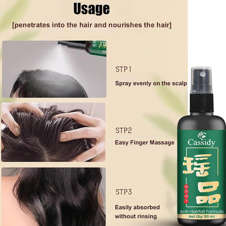 CASSIDY Anti-Hairfall serum, 50ml. (Pack Of 2)