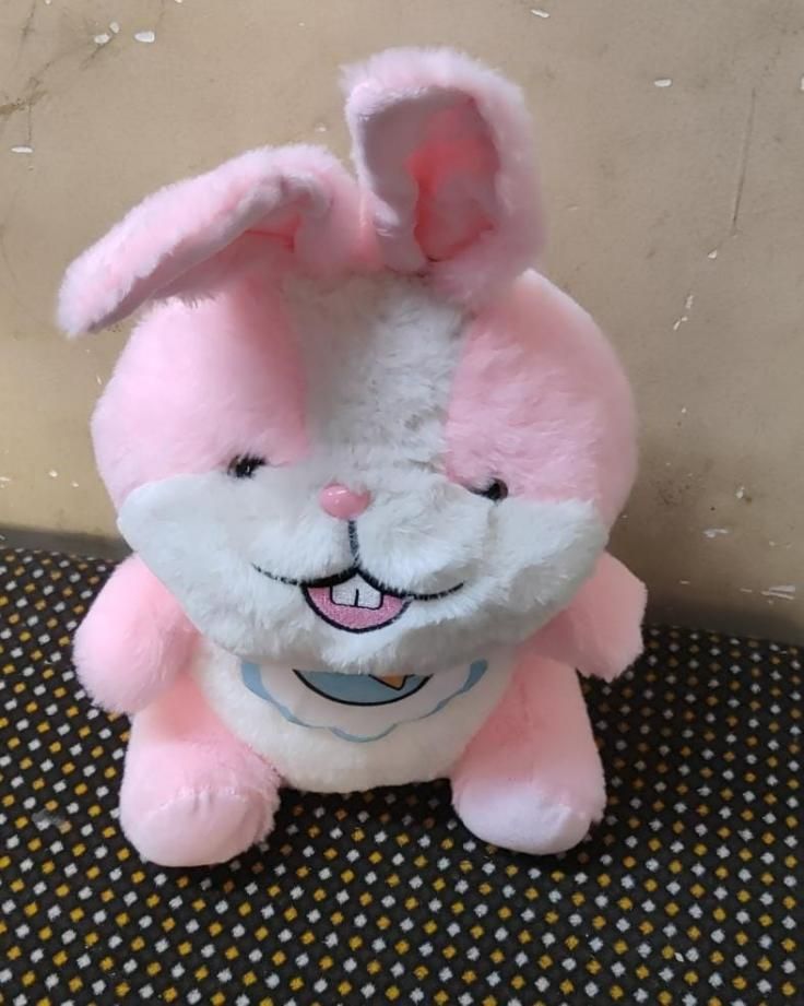 Funny Stuffed Bunny Plush Rabbit Soft Toy