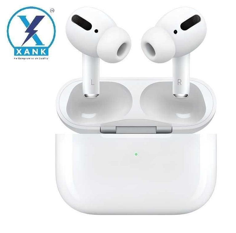 XANK Air-pods Pro with Wireless Charging Case with Sensor Enabled Bluetooth Headset (White, True Wireless)