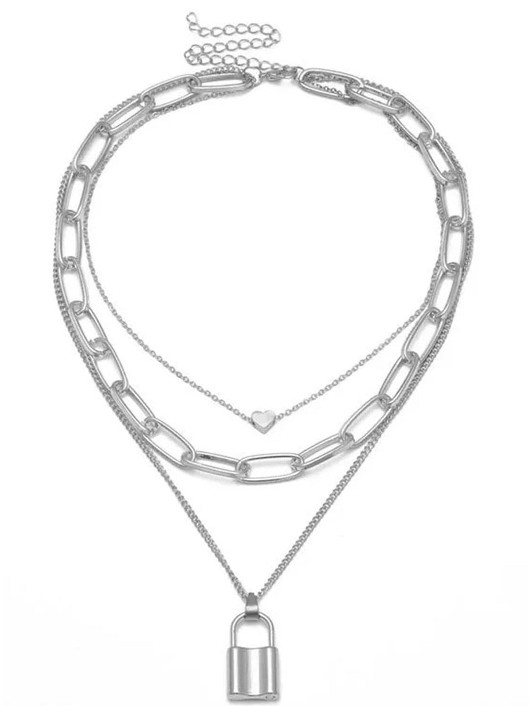 Silver Plated Stylish Necklace