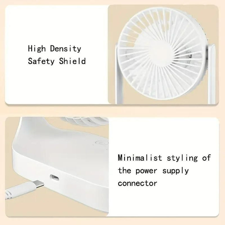 ARK 503 USB Rechargeable Dual Cooling Fan