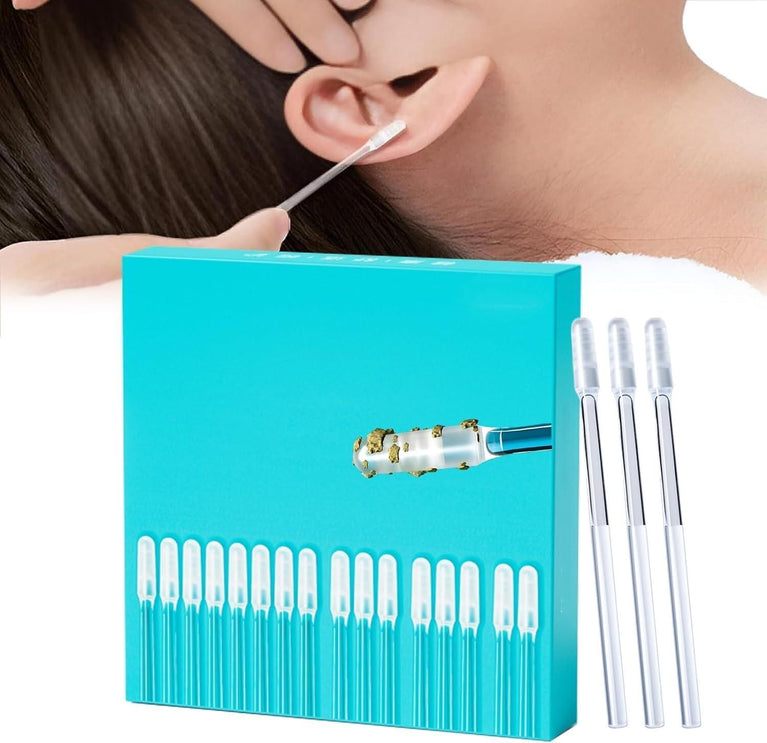 24 Pcs Ear Wax Cleaner Sticks