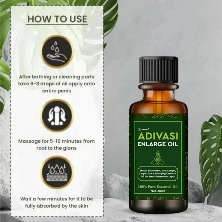 Adivasi Enlarge Oil 30 Ml (Pack of 2)