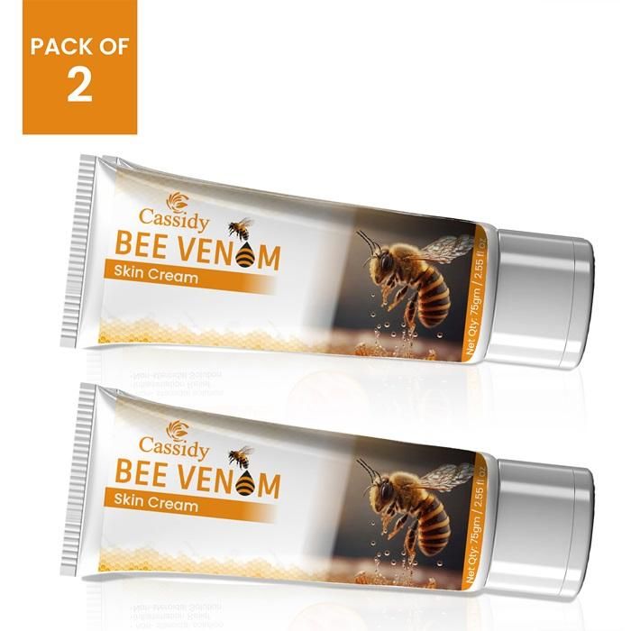 CASSIDY Bee Venom Skin Cream , 75gm (Pack Of 2).